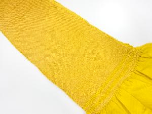 正絹　振袖用　絞り　帯揚げ